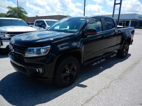 Black Chevrolet Colorado LT Crew Cab 4x4.  Click to enlarge.