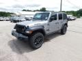Front 3/4 View of 2020 Jeep Wrangler Unlimited Willys 4x4 #2