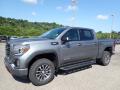 Front 3/4 View of 2020 GMC Sierra 1500 AT4 Crew Cab 4WD #1