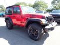 Front 3/4 View of 2020 Jeep Wrangler Willys 4x4 #3