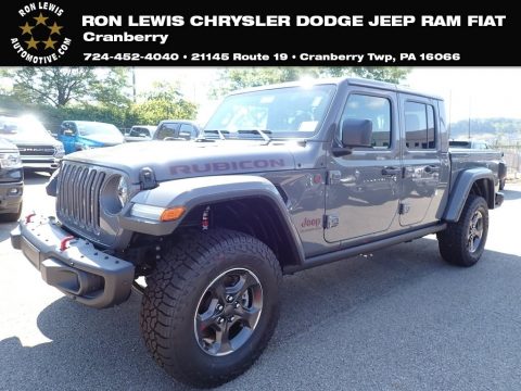 Sting-Gray Jeep Gladiator Rubicon 4x4.  Click to enlarge.