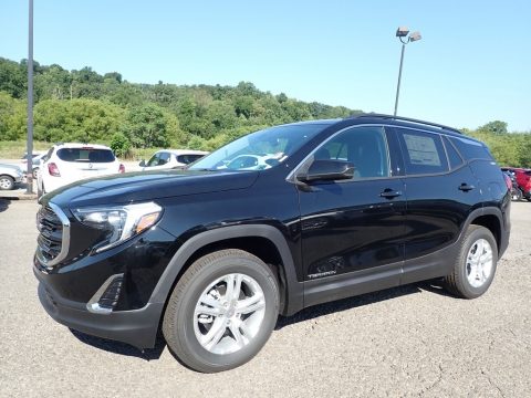 Ebony Twilight Metallic GMC Terrain SLE AWD.  Click to enlarge.