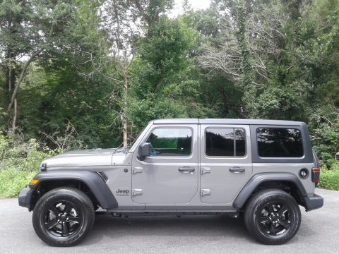 Sting-Gray Jeep Wrangler Unlimited Altitude 4x4.  Click to enlarge.