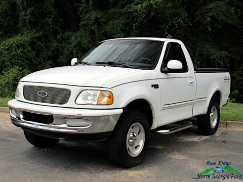 Oxford White Ford F150 XLT Regular Cab 4x4.  Click to enlarge.