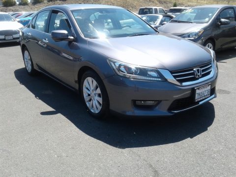 Modern Steel Metallic Honda Accord EX-L Sedan.  Click to enlarge.