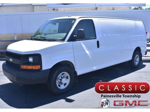 Summit White Chevrolet Express 3500 Cargo WT.  Click to enlarge.