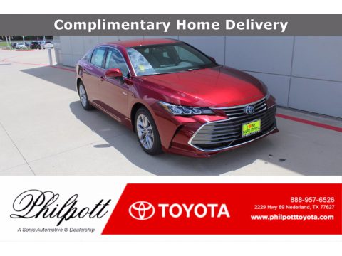 Ruby Flare Pearl Toyota Avalon Hybrid XLE.  Click to enlarge.