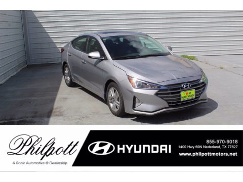 Stellar Silver Hyundai Elantra Value Edition.  Click to enlarge.