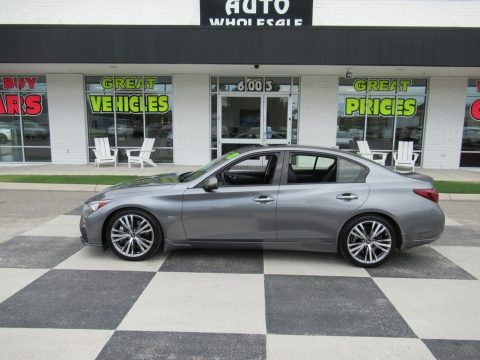 Graphite Shadow Infiniti Q50 3.0t.  Click to enlarge.