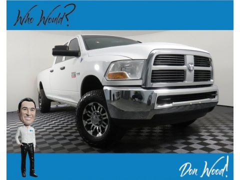 Bright White Dodge Ram 2500 HD ST Crew Cab 4x4.  Click to enlarge.
