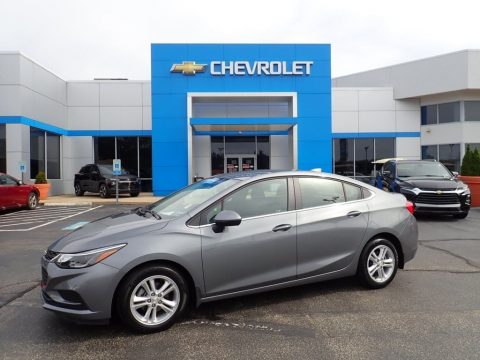 Satin Steel Gray Metallic Chevrolet Cruze LT.  Click to enlarge.