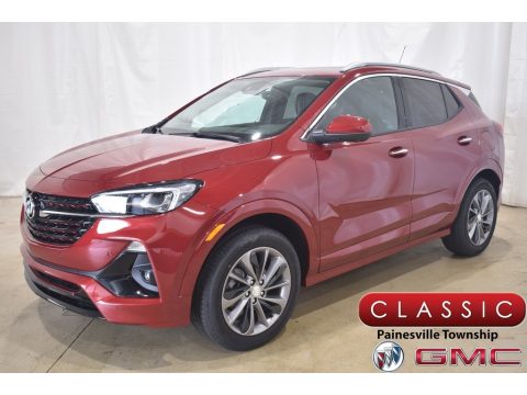 Chili Red Metallic Buick Encore GX Essence AWD.  Click to enlarge.