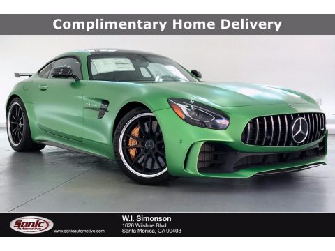 AMG Green Hell Magno (Matte) Mercedes-Benz AMG GT R Coupe.  Click to enlarge.