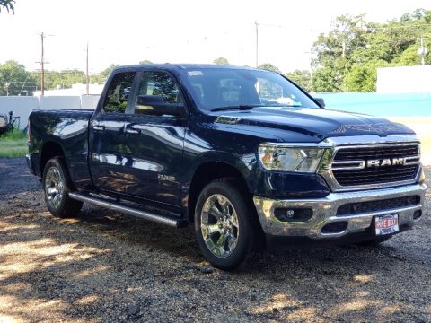 Hydro Blue Pearl Ram 1500 Big Horn Quad Cab 4x4.  Click to enlarge.