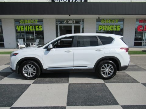 Quartz White Hyundai Santa Fe SE. Click to enlarge. Quartz White Hyundai Santa Fe SE. Click to enlarge.