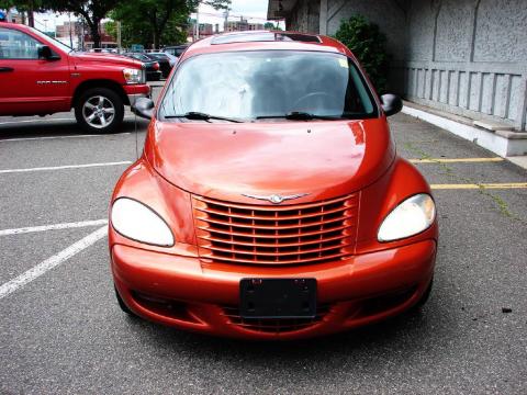 Tangerine Pearl Chrysler PT Cruiser Dream Cruiser Series 2.  Click to enlarge.