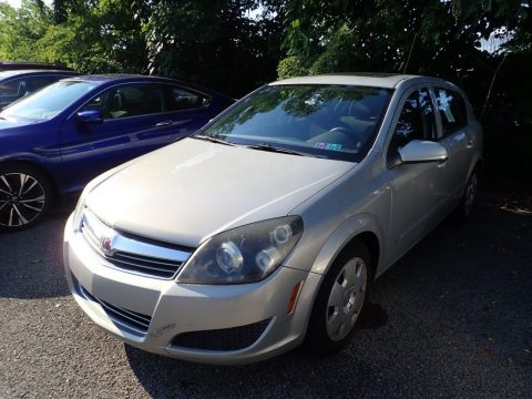 Silver Sand Saturn Astra XE Sedan.  Click to enlarge.
