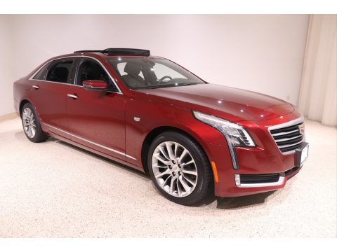 Red Passion Tintcoat Cadillac CT6 3.6 Luxury AWD Sedan.  Click to enlarge.