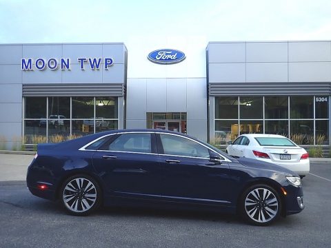 Blue Diamond Metallic Lincoln MKZ Reserve AWD.  Click to enlarge.