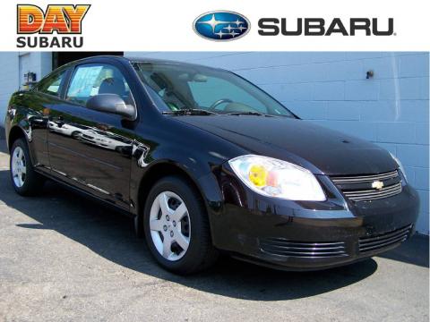 Black Chevrolet Cobalt Coupe.  Click to enlarge.