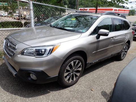 Carbide Gray Metallic Subaru Outback 2.5i Limited.  Click to enlarge.