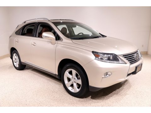 Satin Cashmere Metallic Lexus RX 350 AWD.  Click to enlarge.