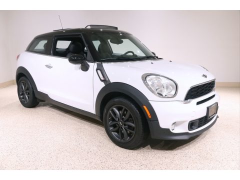 Light White Mini Cooper S Paceman All4 AWD.  Click to enlarge.