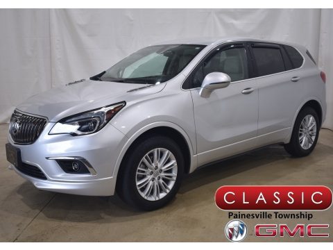 Galaxy Silver Metallic Buick Envision Preferred AWD.  Click to enlarge.
