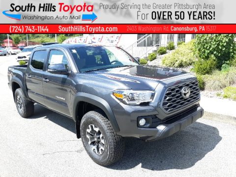 Cement Toyota Tacoma TRD Off Road Double Cab 4x4.  Click to enlarge.