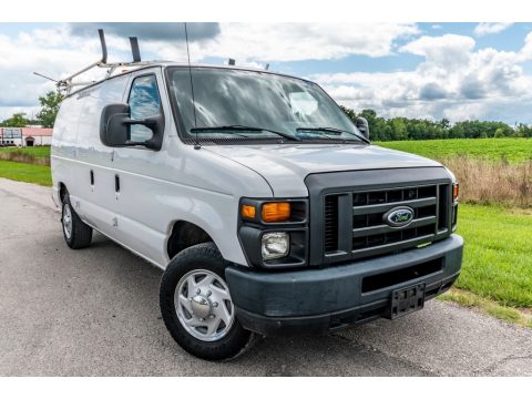 Oxford White Ford E Series Van E150 Cargo.  Click to enlarge.