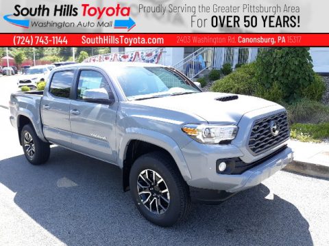 Cement Toyota Tacoma TRD Sport Double Cab 4x4.  Click to enlarge.