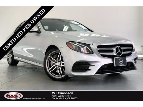 Iridium Silver Metallic Mercedes-Benz E 300 Sedan.  Click to enlarge.