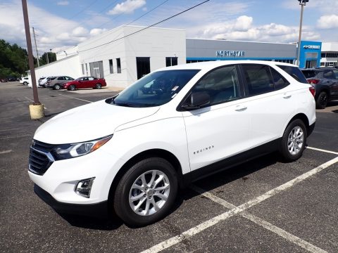 Summit White Chevrolet Equinox LS AWD.  Click to enlarge.