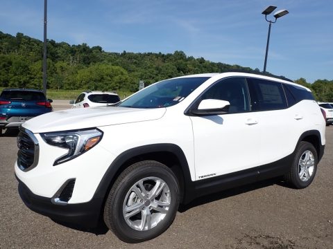 Summit White GMC Terrain SLE AWD.  Click to enlarge.