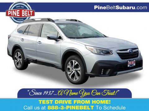 Ice Silver Metallic Subaru Outback 2.5i Limited.  Click to enlarge.