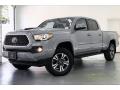 Front 3/4 View of 2018 Toyota Tacoma TRD Sport Double Cab #12