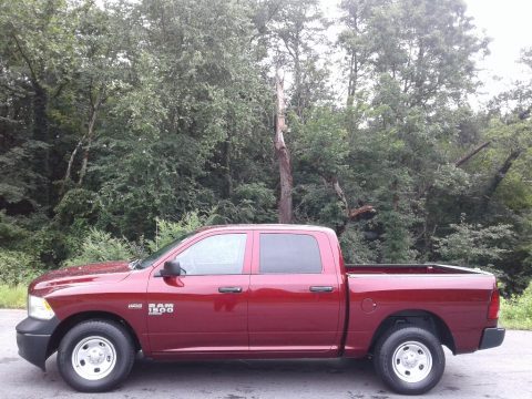 Delmonico Red Pearl Ram 1500 Tradesman Crew Cab.  Click to enlarge.