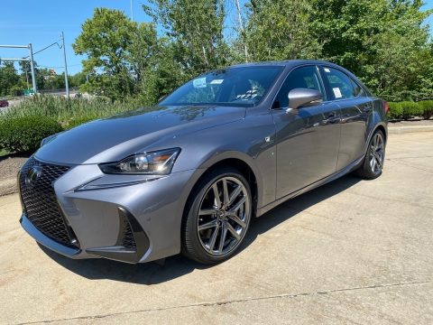 Nebula Gray Pearl Lexus IS 300 F Sport AWD.  Click to enlarge.