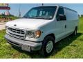 Front 3/4 View of 2001 Ford E Series Van E150 Cargo #12
