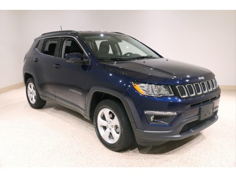 Jazz Blue Pearl Jeep Compass Latitude 4x4.  Click to enlarge.