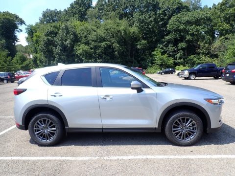 Sonic Silver Metallic Mazda CX-5 Touring AWD.  Click to enlarge.