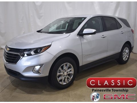 Silver Ice Metallic Chevrolet Equinox LT AWD.  Click to enlarge.