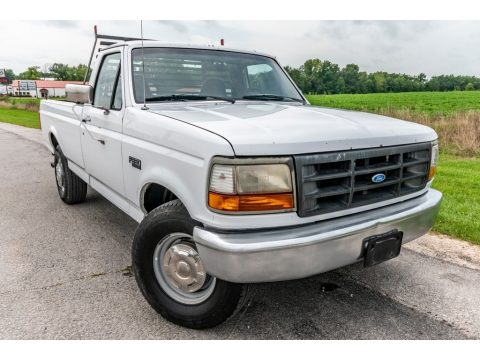 Oxford White Ford F250 XLT Regular Cab.  Click to enlarge.