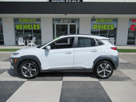 Chalk White Hyundai Kona Limited. Click to enlarge. Chalk White Hyundai Kona Limited. Click to enlarge.
