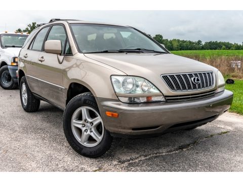 Burnished Gold Metallic Lexus RX 300 AWD.  Click to enlarge.