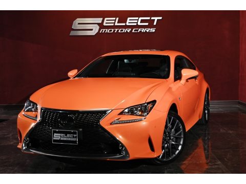 Molten Pearl Lexus RC 350 F Sport AWD.  Click to enlarge.