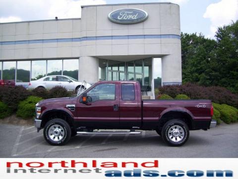 Royal Red Metallic Ford F250 Super Duty Lariat SuperCab 4x4. Click to enlarge. Royal Red Metallic Ford F250 Super Duty Lariat SuperCab 4x4. Click to enlarge.
