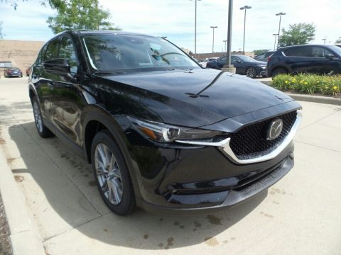 Jet Black Mica Mazda CX-5 Grand Touring AWD.  Click to enlarge.