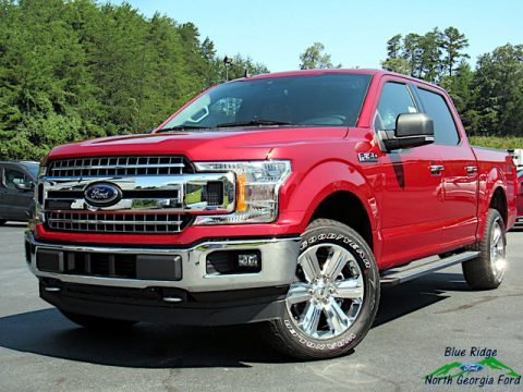 Rapid Red Ford F150 XLT SuperCrew 4x4.  Click to enlarge.