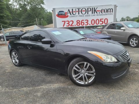 Black Obsidian Infiniti G 37 S Sport Coupe.  Click to enlarge.